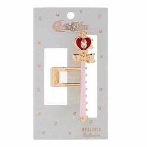 NEW Sailor Moon Spiral Heart Moon Scepter Hair Clip